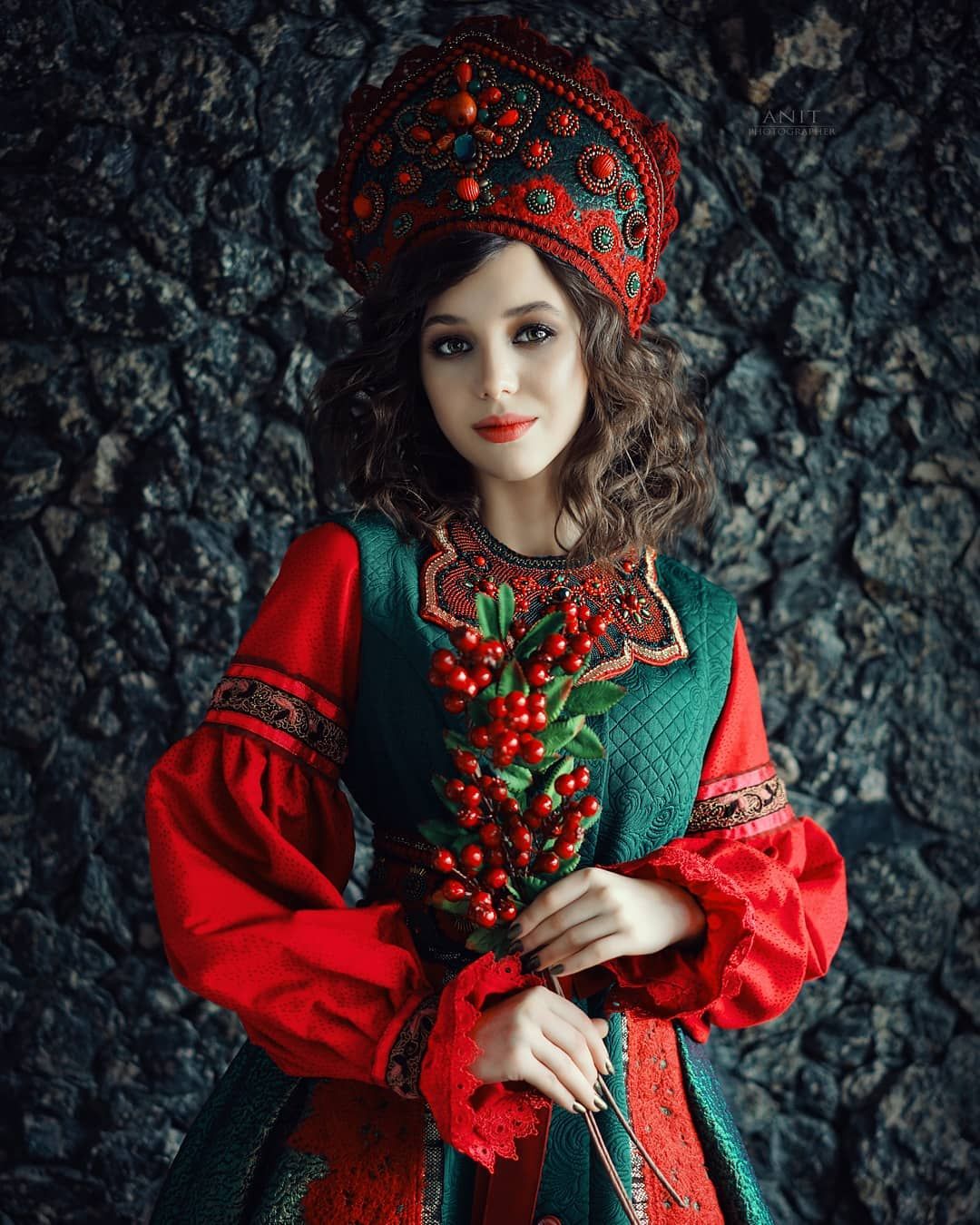 Nude girl Women in Slavic costumes in Keretaro